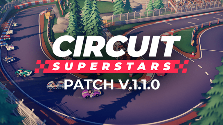Circuit Superstars Patch v.1.1.0 releases with reverse tracks and more