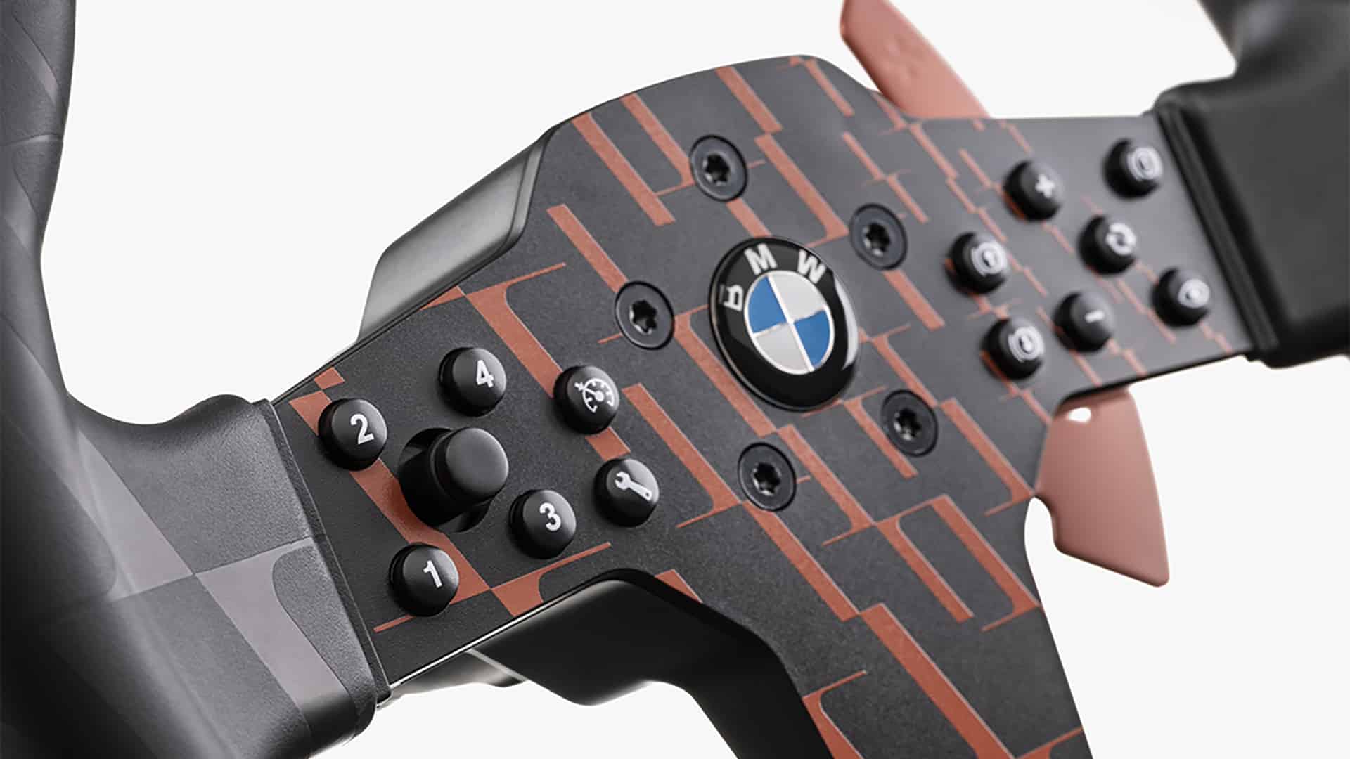 Fanatec CSL Steering Wheel BMW is a entry-level branded rim
