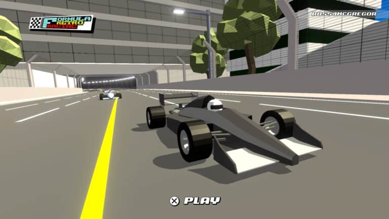 Formula Retro Racing now available on PlayStation