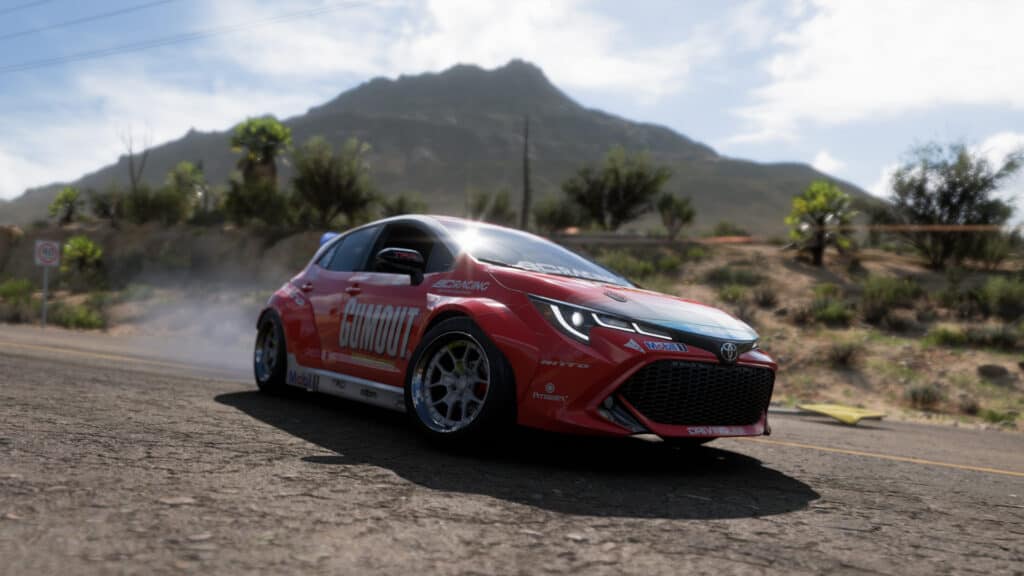 Forza Horizon 5 Toyota Corllas drift car