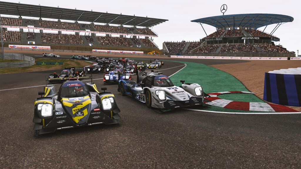Le Mans Virtual Series 8 Hours of Nürburgring - LMP race start
