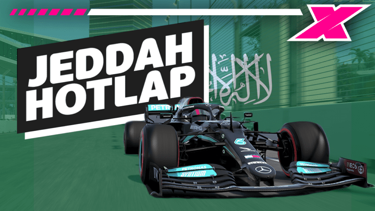 F1 2021 Jeddah Corniche Saudi Arabia Hotlap | 4K Ultra