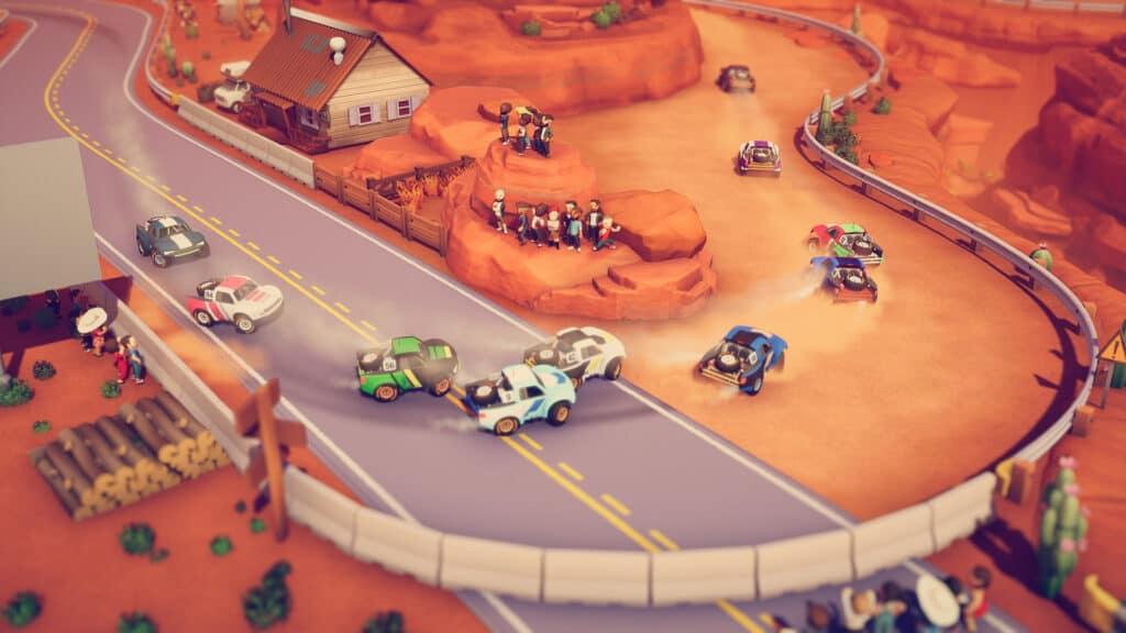 Reverse tracks and screen space steering coming soon to Circuit Superstars