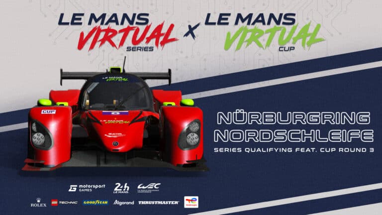 WATCH: Nürburgring Le Mans Virtual Series Qualifying and Cup Race 3, Live