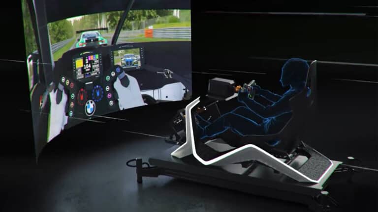 The BMW x RIVALWORKS Motion Platform takes sim racing to a new level