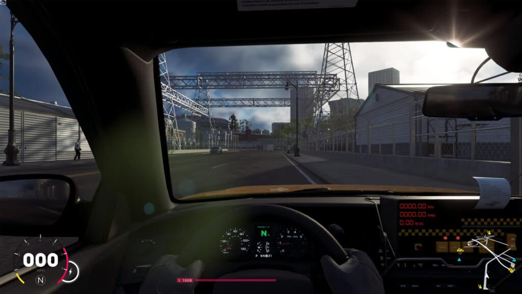 The Contractor The Crew 2 cab onboard