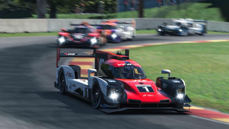 VCO ProSIM SERIES Reigning champions Team VRS take first race win