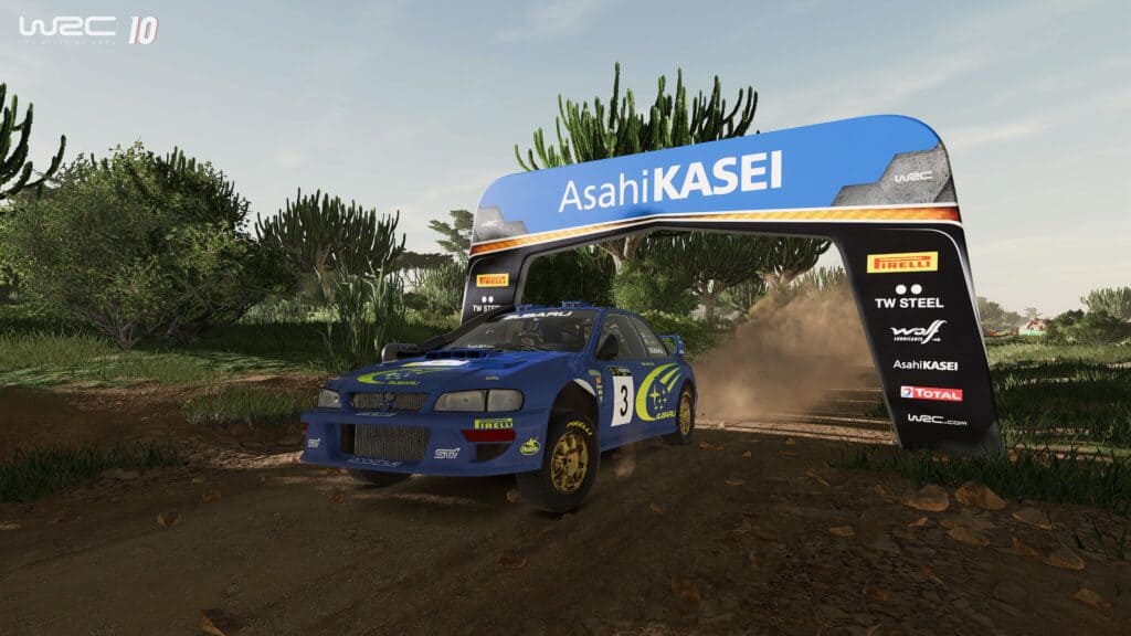 WRC 10Richard Burns RObert Reid Safari Anniversary Event