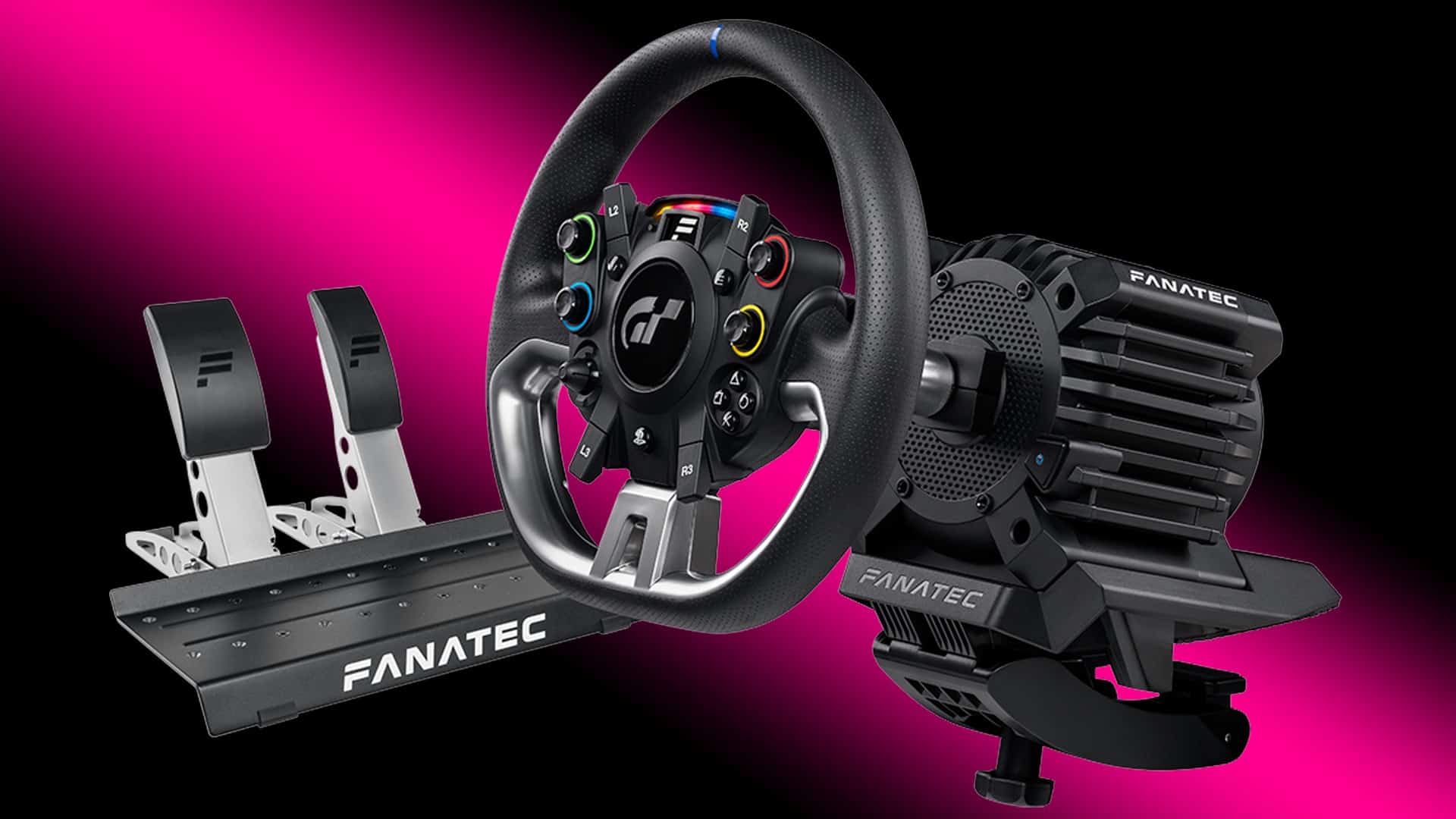 FANATEC GRAND TURISMO DD GT FORZA PREMIUM 2.5 (8NM) - XBOX/PC/PS4 E PS5  READY - LANÇAMENTO!!