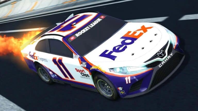 Rocket League adds more liveries to the NASCAR Fan Pack