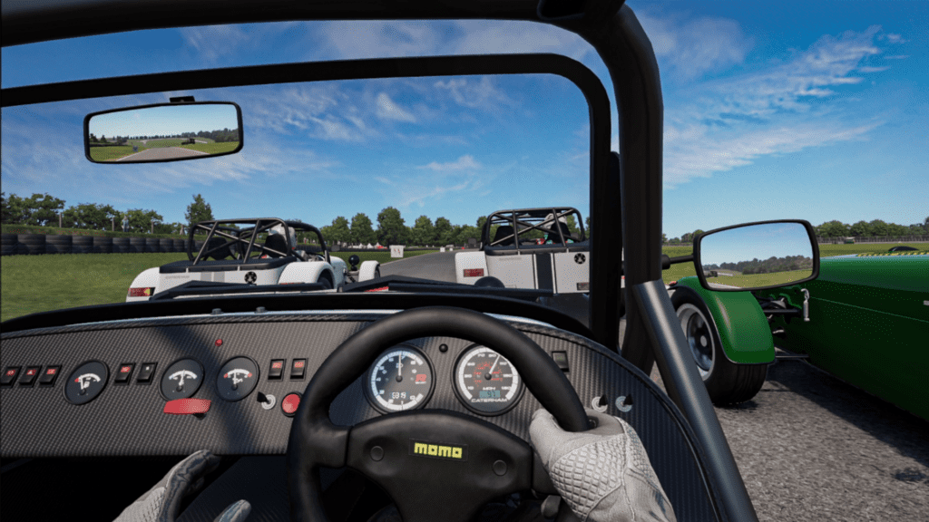 The PC VR racing games Traxion