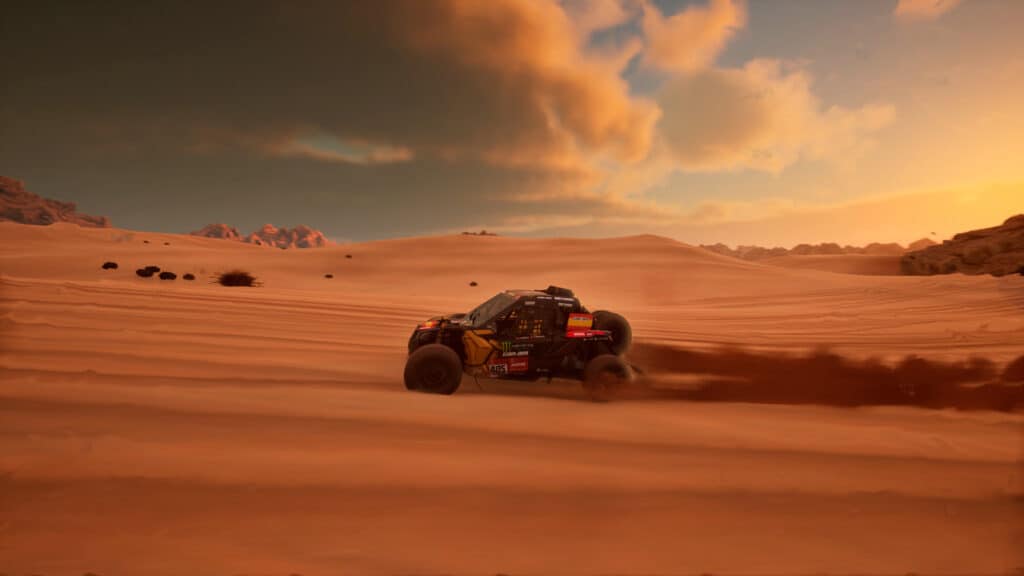 Dakar Desert Rally game SSV