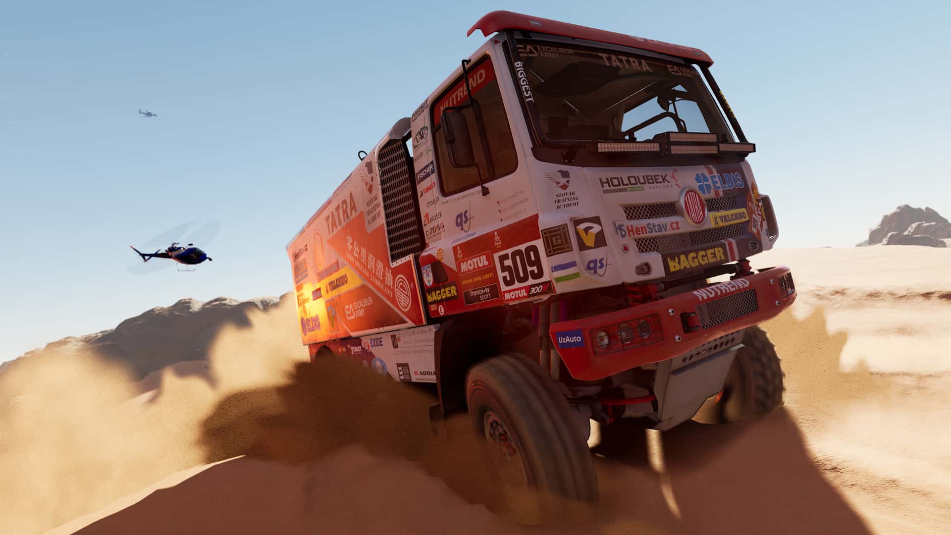 Dakar Desert Rally is a new expedition racing game, launches 2022