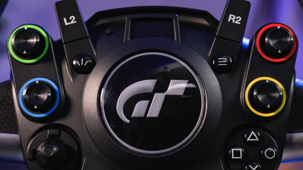Fanatec Gran Turismo DD PRO wheel rim buttons