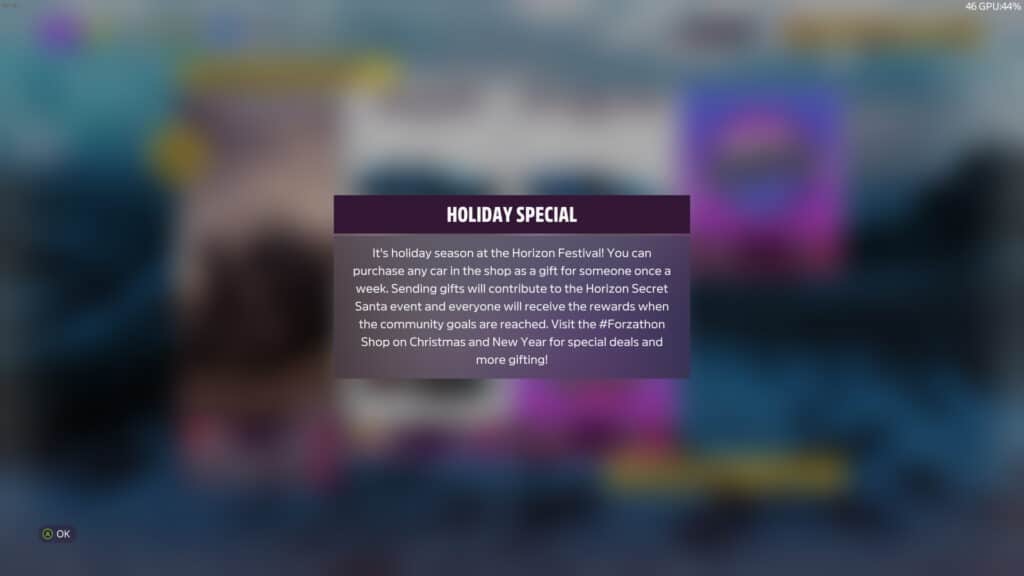 Forza Horizon 5 Holiday Special Offer