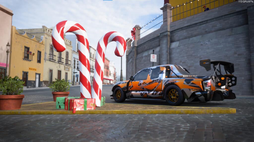Forza Horizon 5 Toyota Tundra drift car Christmast