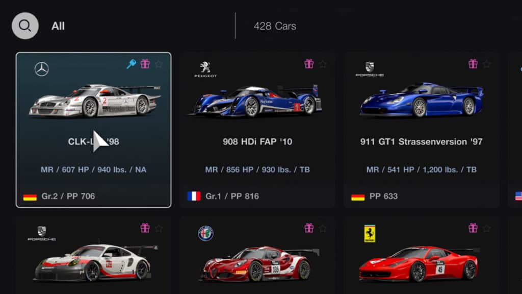 Gran Turismo 7 will have 428 cars at launch : r/PS4, gran turismo 4 car list