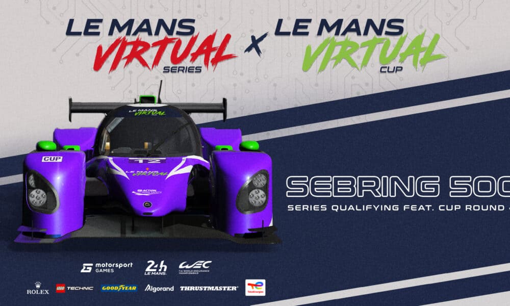 WATCH Le Mans Virtual Series Sebring qualifying and Cup finale, live