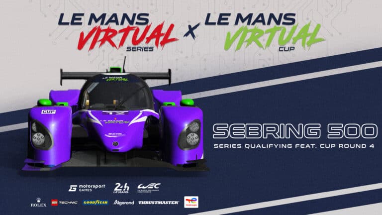 WATCH: Le Mans Virtual Series Sebring qualifying and Cup finale, live