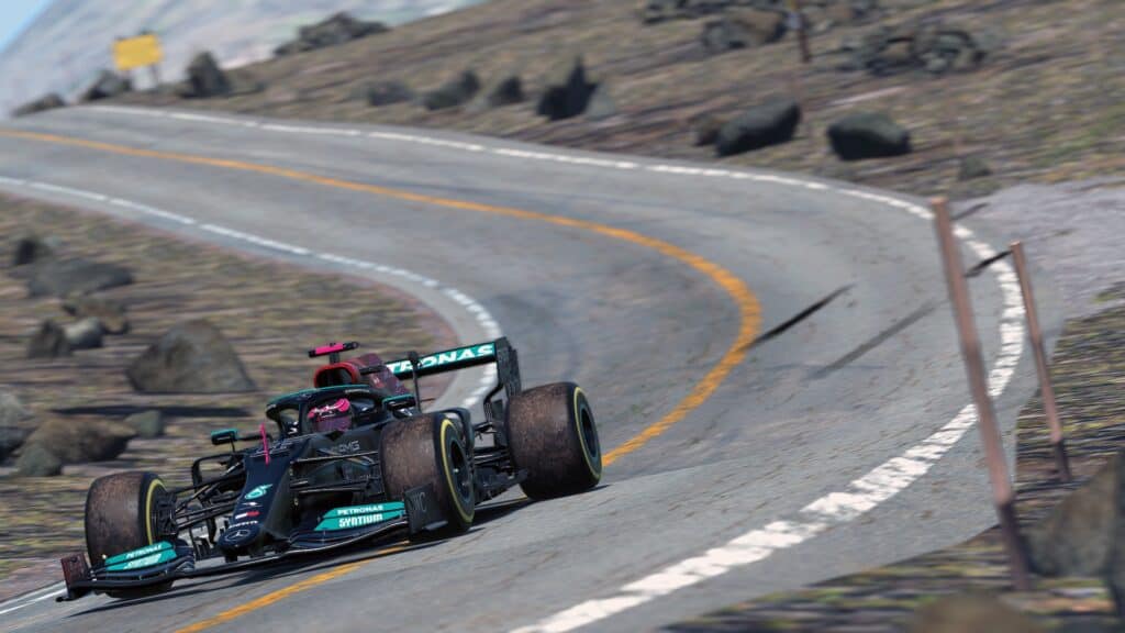 iRacing best sim racing of 2021, Mercedes-AMG F1 Mount Washington