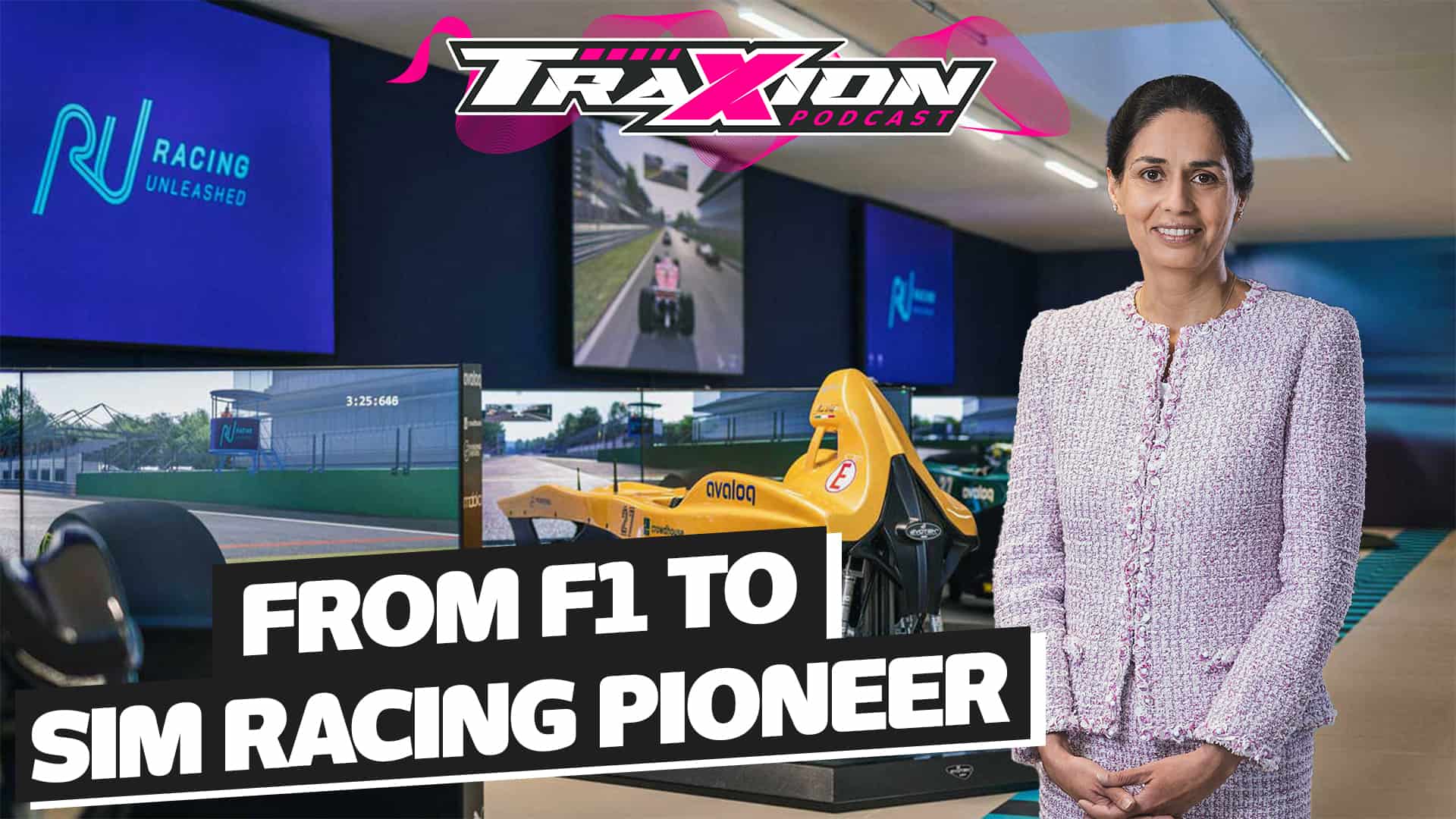 Monisha Kaltenborn interview, from F1 to sim racing pioneer | Traxion.GG Podcast S3 E11