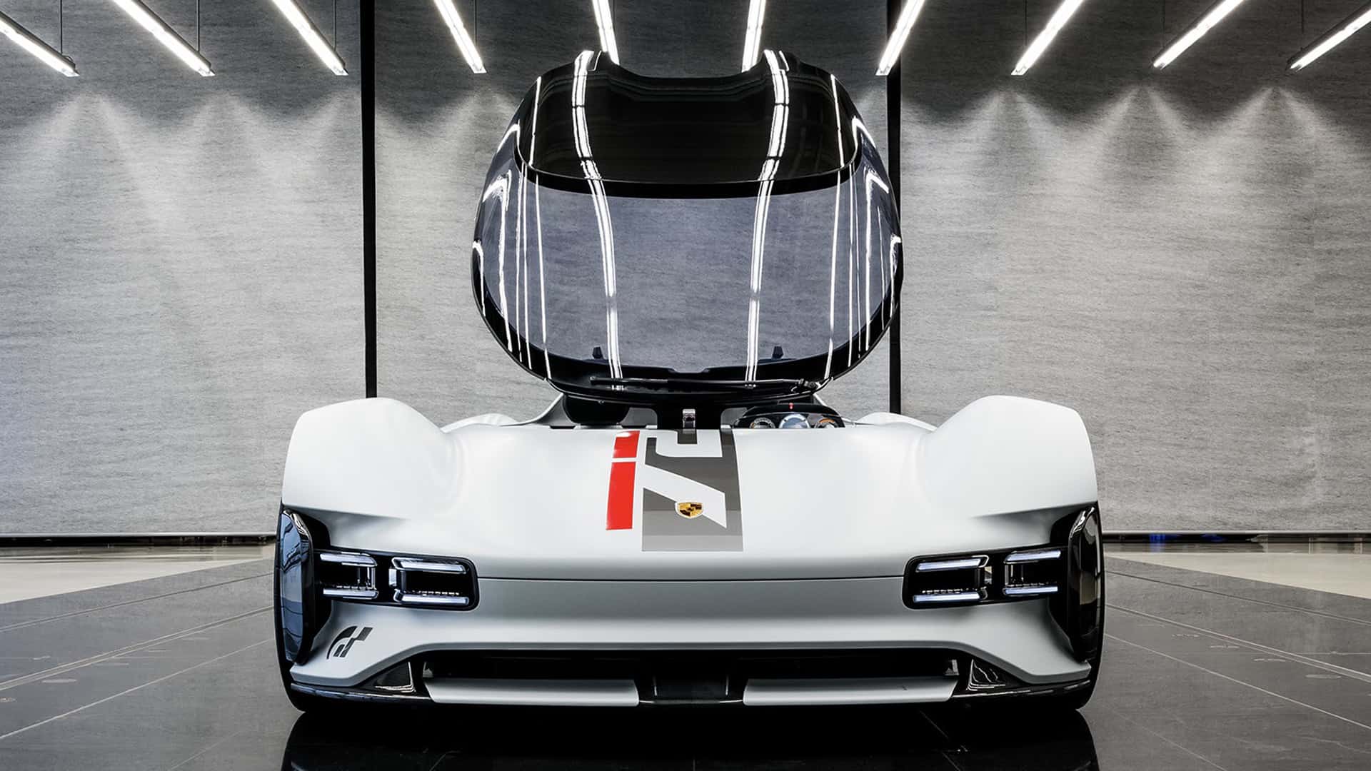 Porsche Vision Gran Turismo is an electric sportscar for Gran Turismo 7