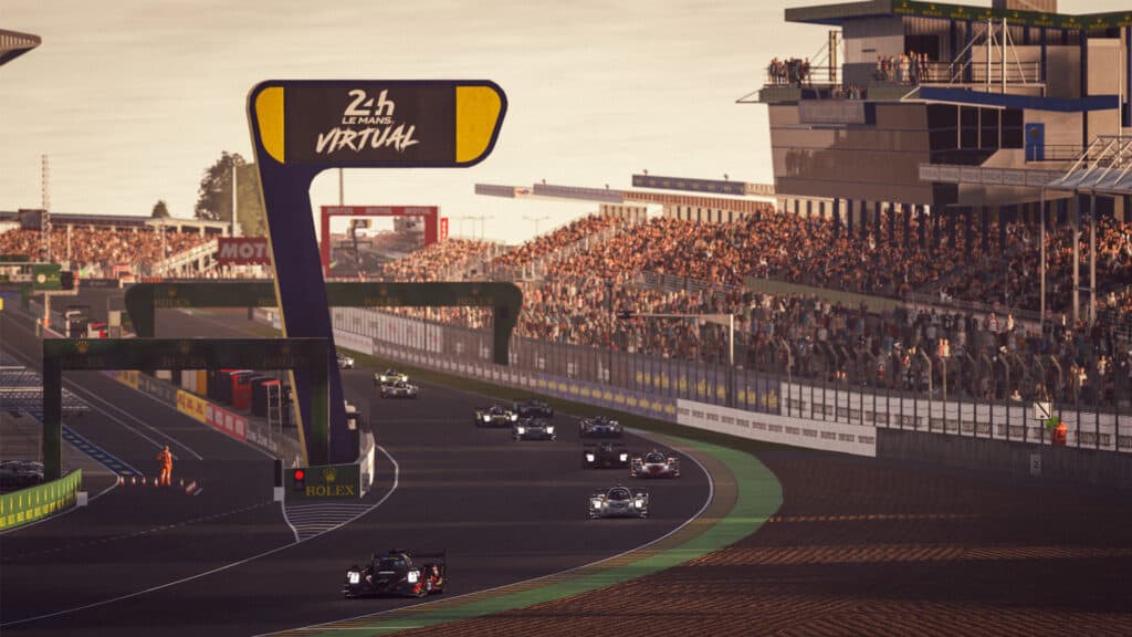 24 Hours of Le Mans Virtual 2022, Max Verstappen leads James Baldwin