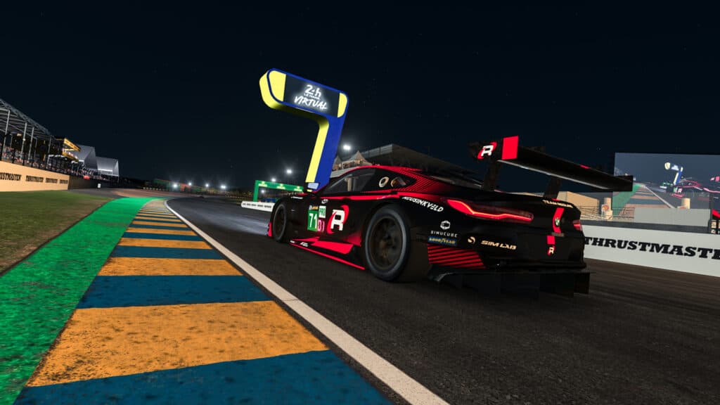 24 Hours of Le Mans Virtual, H18: Team Redline entries continue pacing class leads