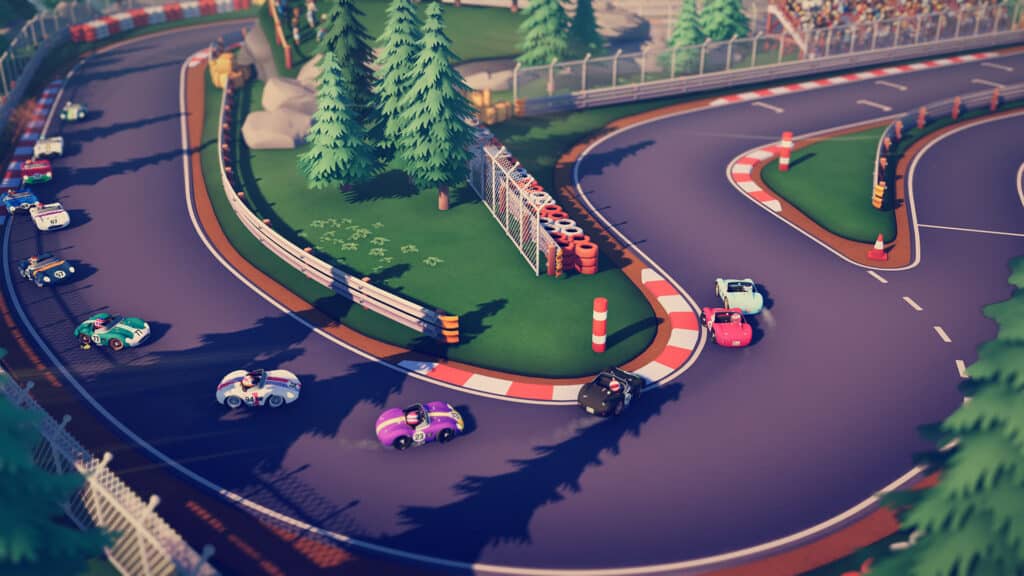 Circuit Superstars gameplay classic sportscars