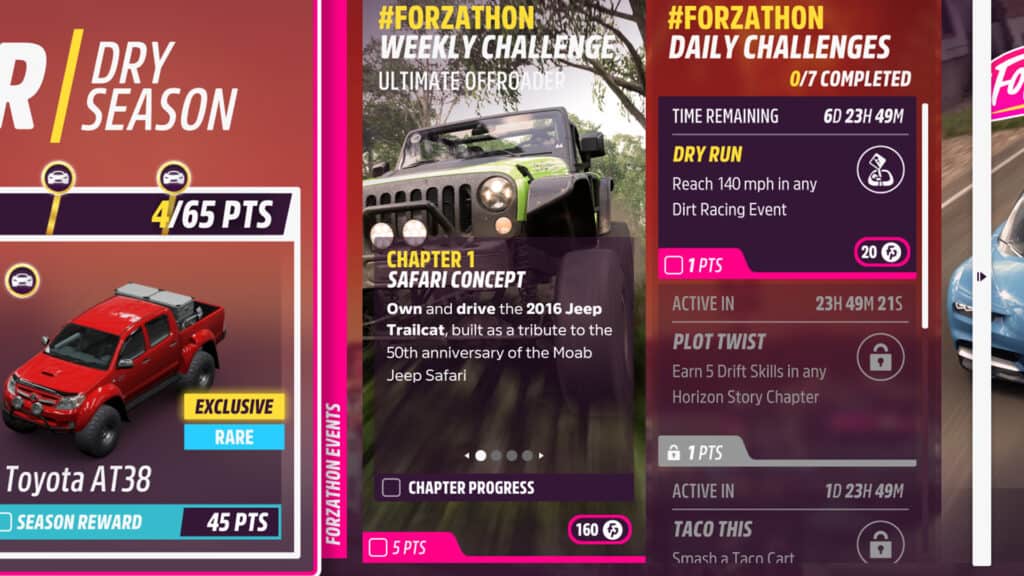Forza Horizon 5 #FORZATHON WEEKLY CHALLENGE ULTIMATE OFFROADER 02