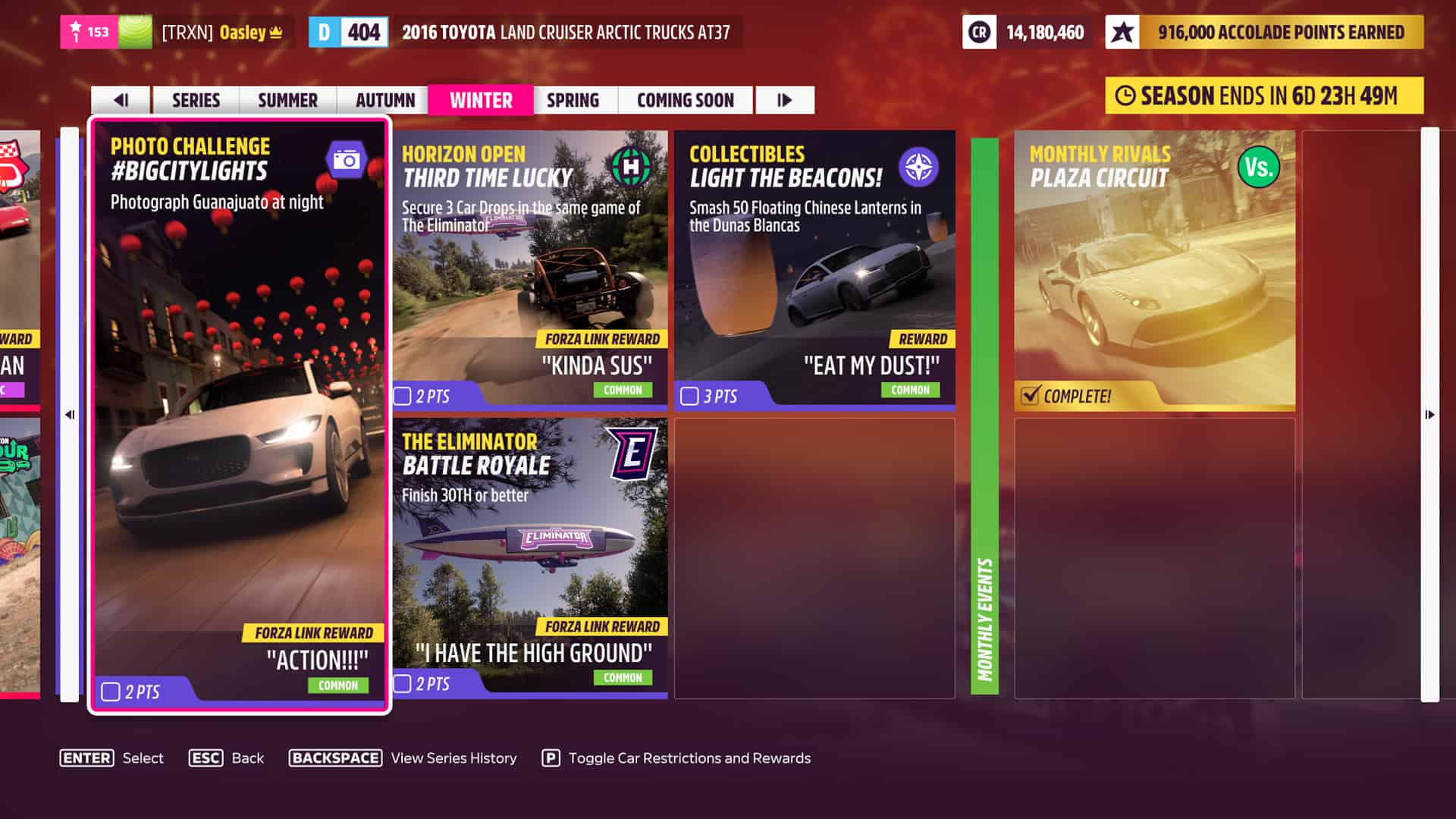 Your Guide To Forza Horizon 5s Festival Playlist Series 3 Winter Traxion 