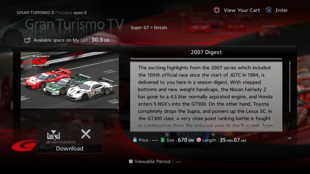 The strangest features in Gran Turismo history