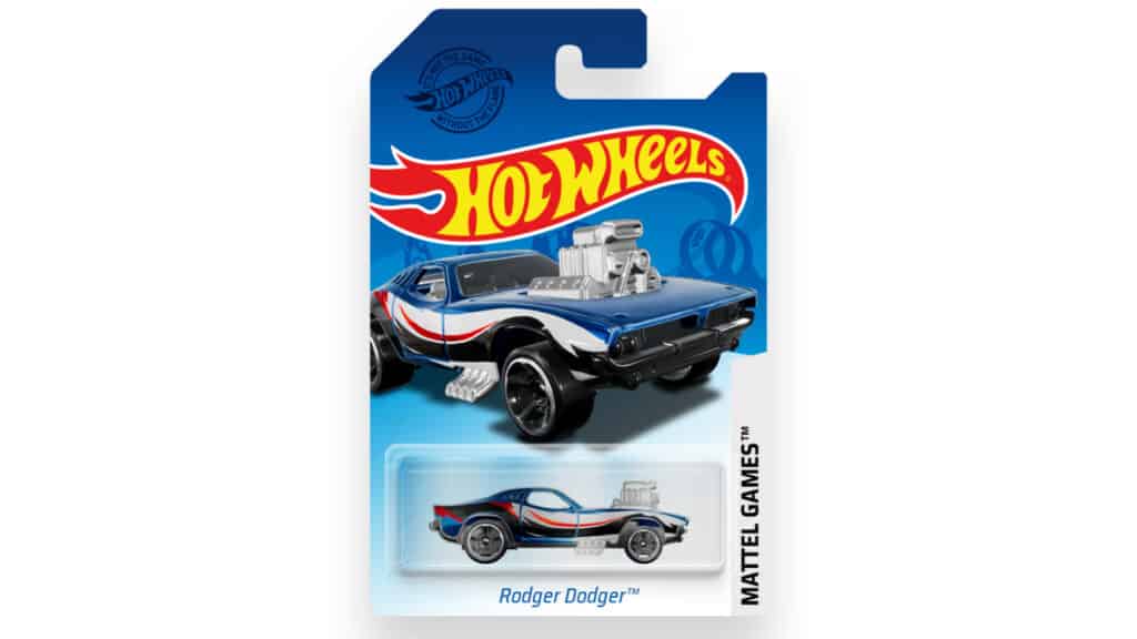 Hot Wheels Unleashed Rodger Dodger diecast