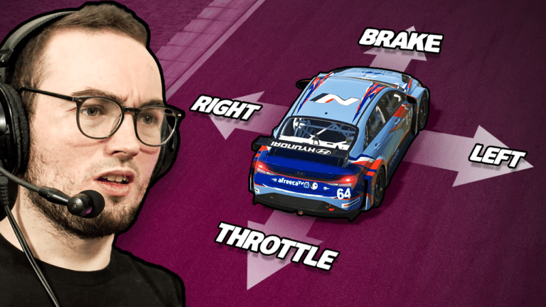 WATCH: John Munro tries iRacing with inverted inputs