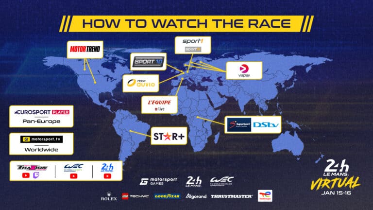 How to watch the 24 Hours of Le Mans Virtual