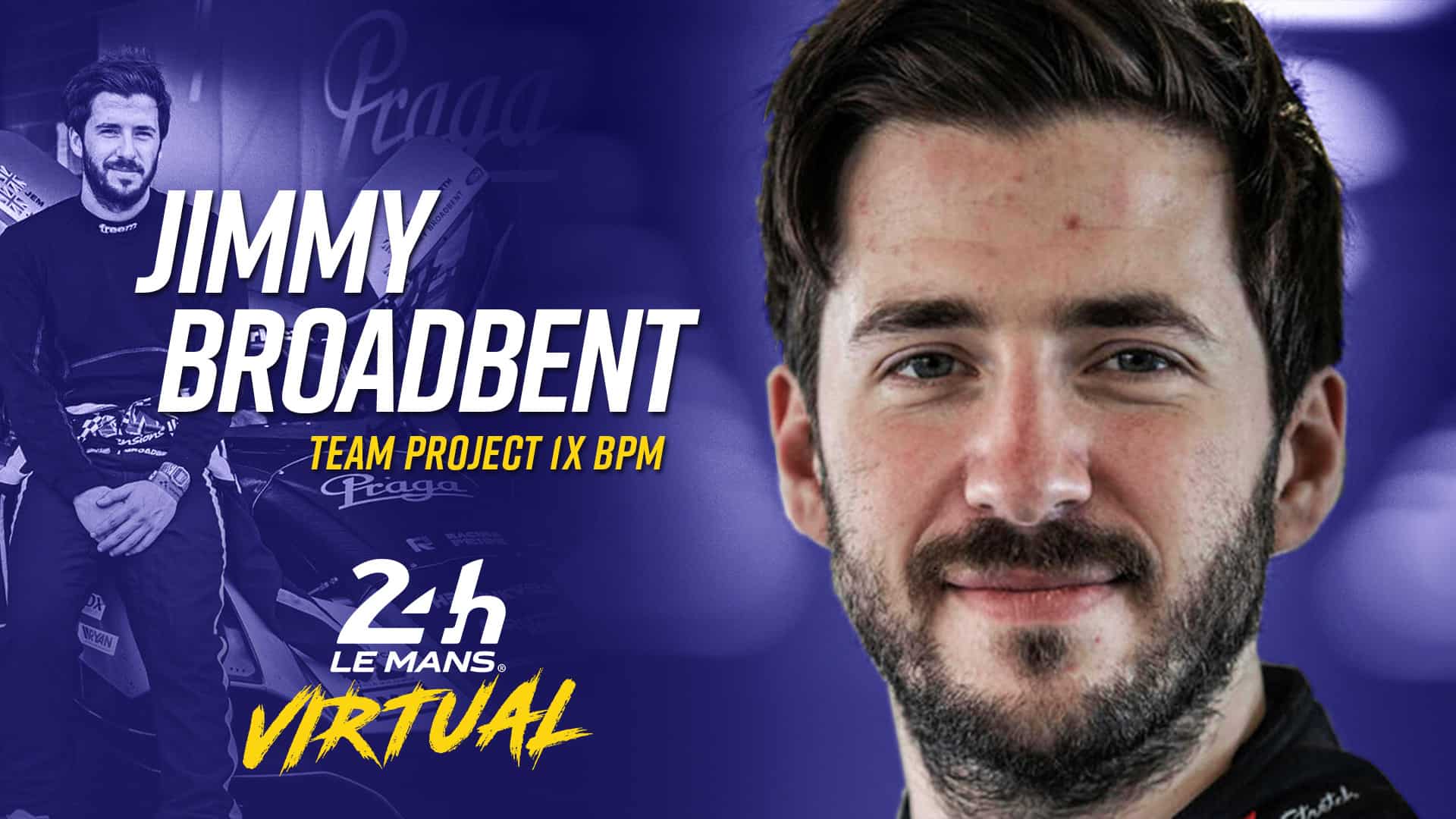 Jimmy Broadbent joins 24 Hours of Le Mans Virtual