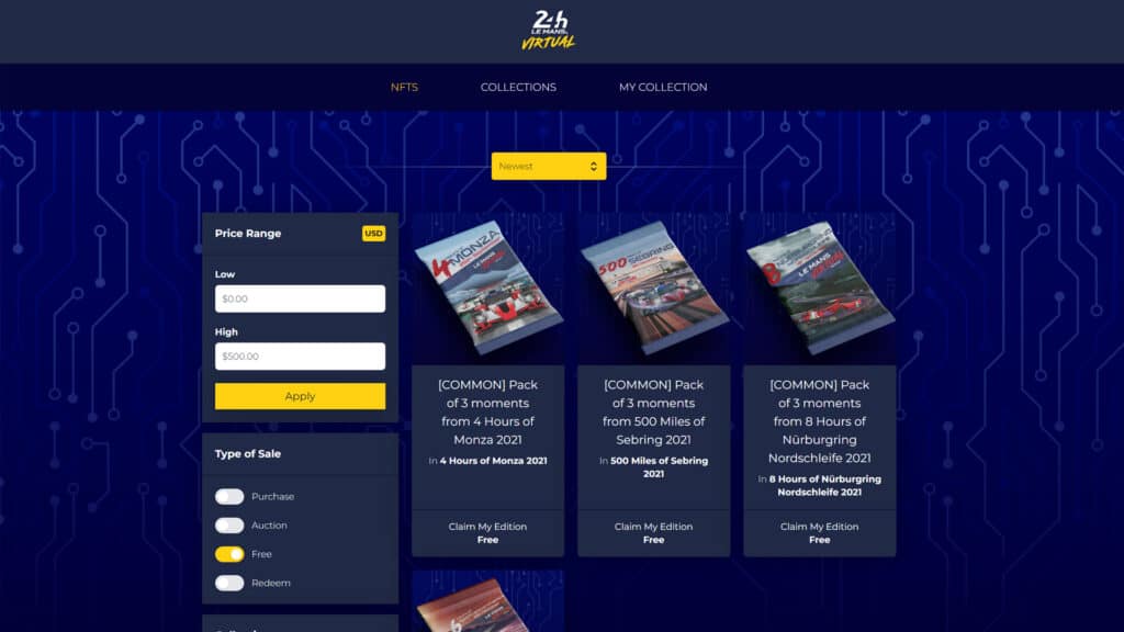 Le Mans Virtual Series and Algorand launch esports token marketplace