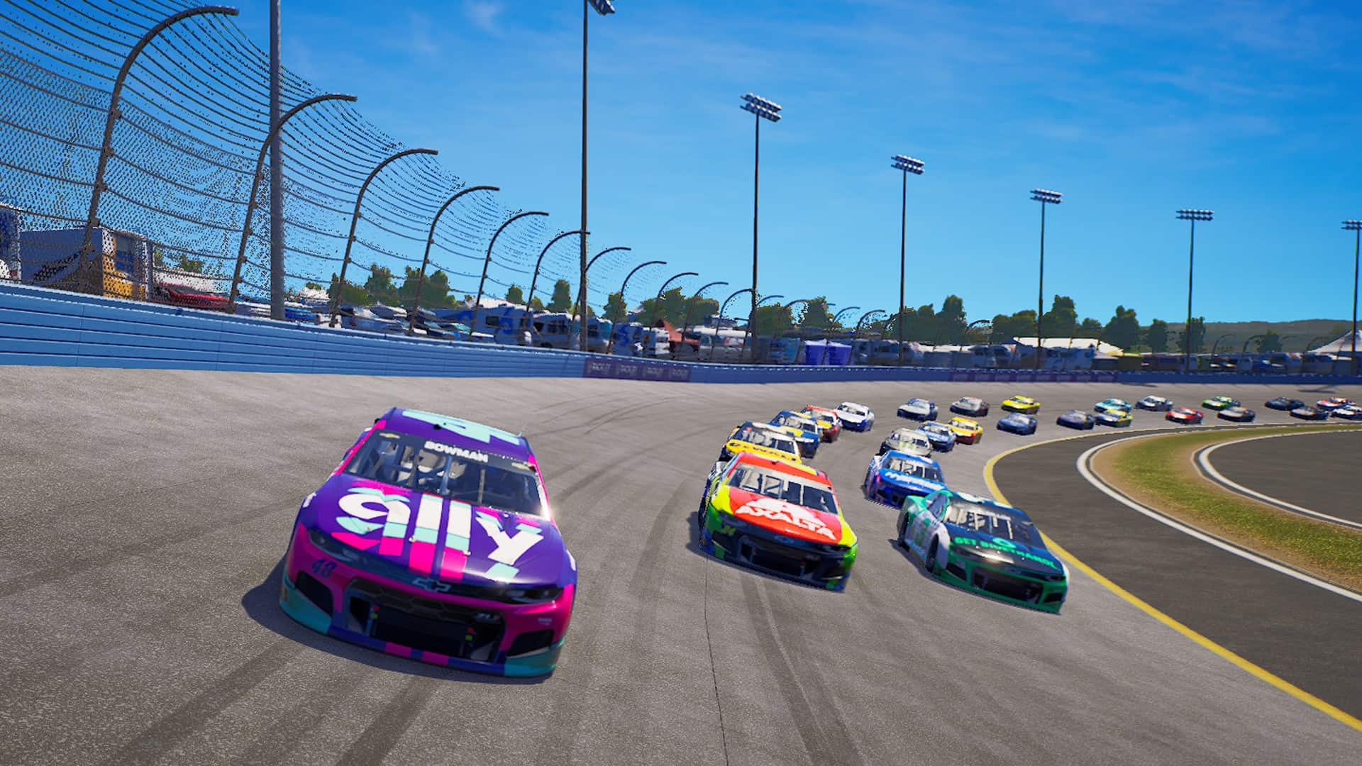 Stage racing in latest NASCAR 21: Ignition update, developers answer fans