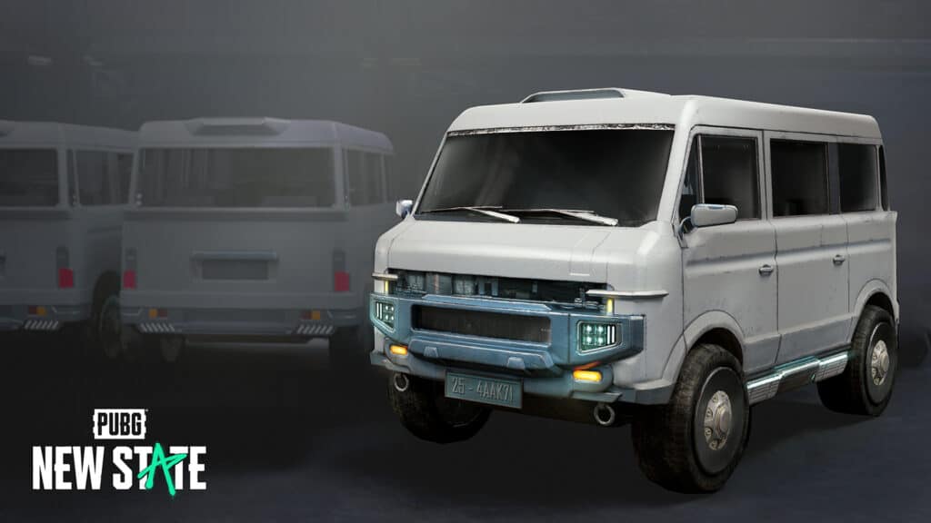 PUBG New State Electron, an electric six-seater minibus