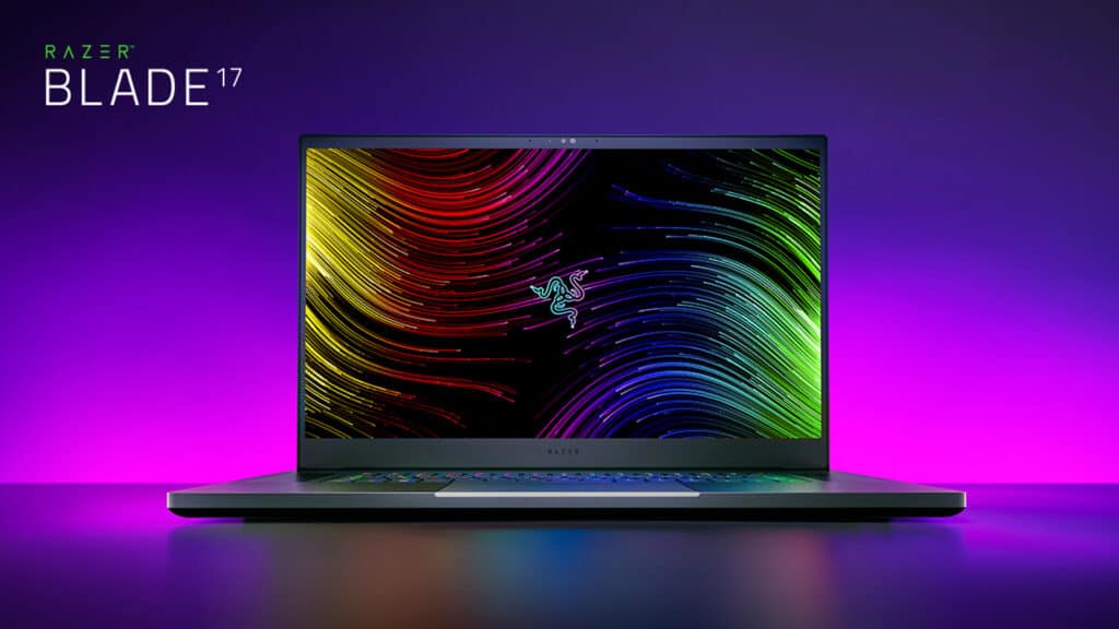 Razer Blade 17 gaming laptop, 2022