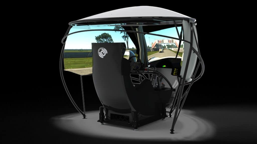 WATCH: A tour of the Motion Simulation TL3 Lite rig