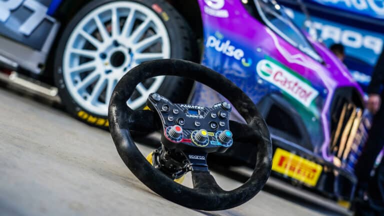The Fanatec Podium Button Module Rally is a WRC-winning sim wheel