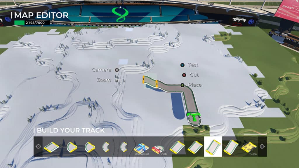 Trackmania Map Editor