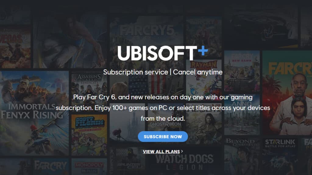Ubisoft+ PC Subscription