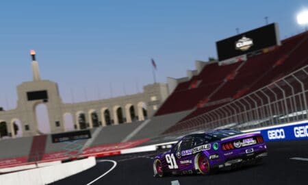 New iRacing patch adds LA Coliseum, brings NASCAR NEXT Gen changes