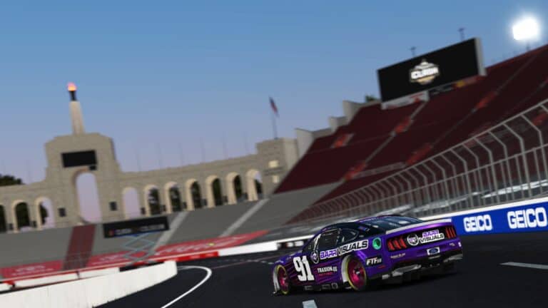 New iRacing patch adds LA Coliseum, brings NASCAR NEXT Gen changes