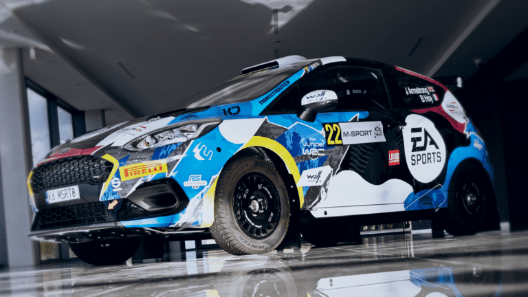 EA Ford Fiesta Rally3 Jon Armstrong