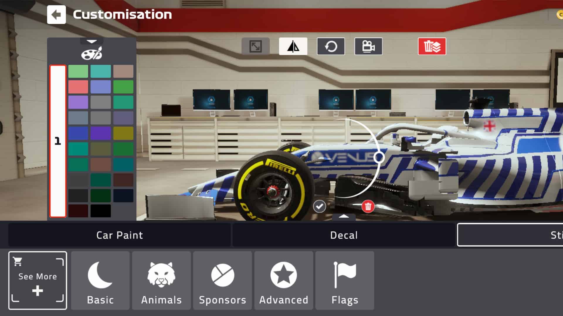 F1 Mobile Racing, 2022 libery editor update 22