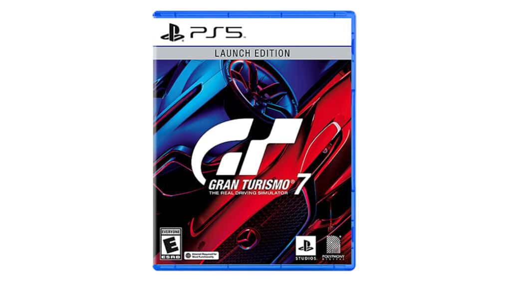Gran Turismo 7, PS4, Launch Edition two discs