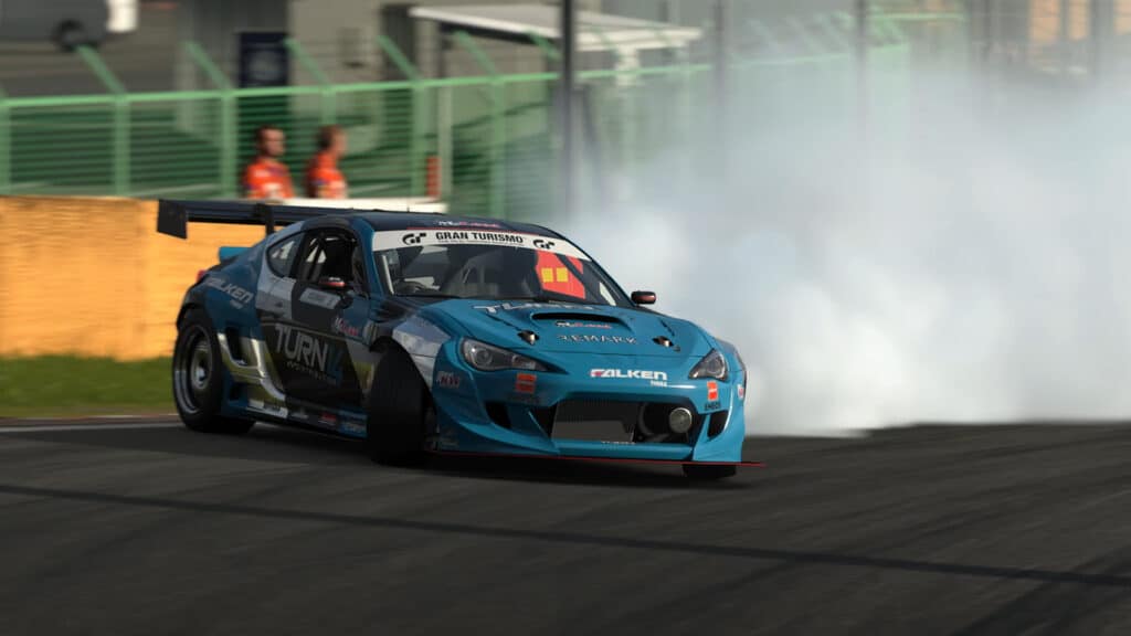 Gran Turismo 7 drift smoke